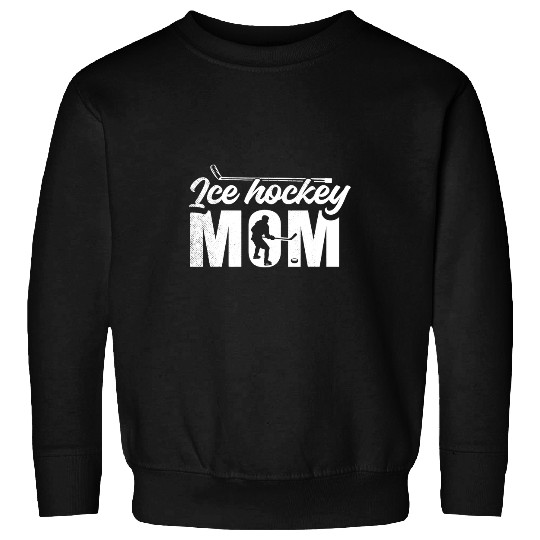 Sport Hockey MOM cute artistic theme Sweatshirts