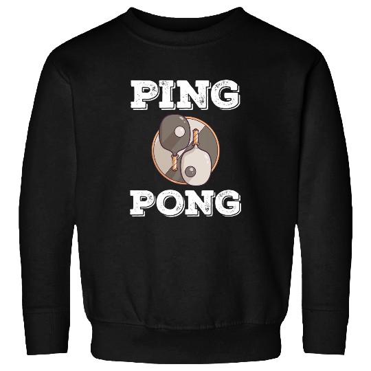 Sport Ping Pong Tabletennis PingPong Yin Yang Ying 1 Sweatshirts