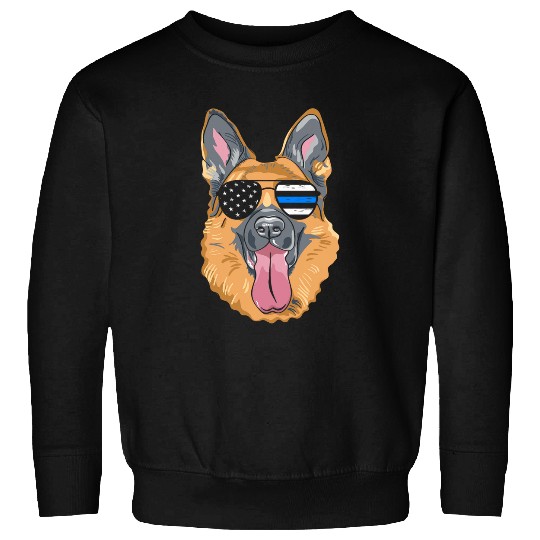 K9 Pet Thin Blue Line K9 Dog Law Enforcement Police Dog Policeman 9 Sweatshirts