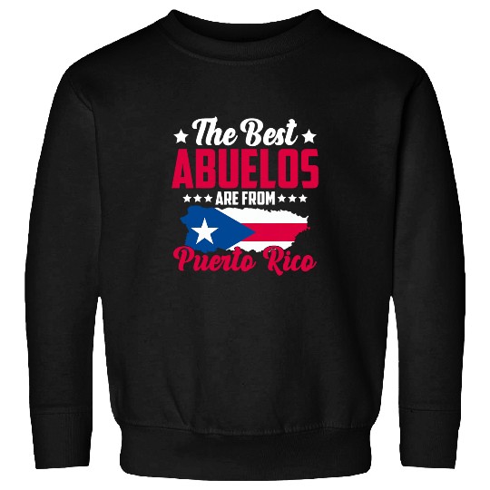 Sport Baseball Mens Puerto Rico Funny Baseball bests Abuelo Fathers Day Gift 6 Sweatshirts