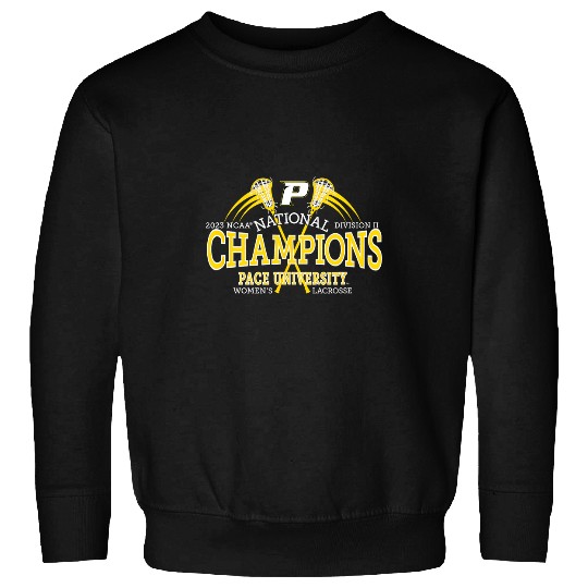 Sport Lacrosse Gift Pace Setters National Champs Womens Lacrosse Navy Sweatshirts