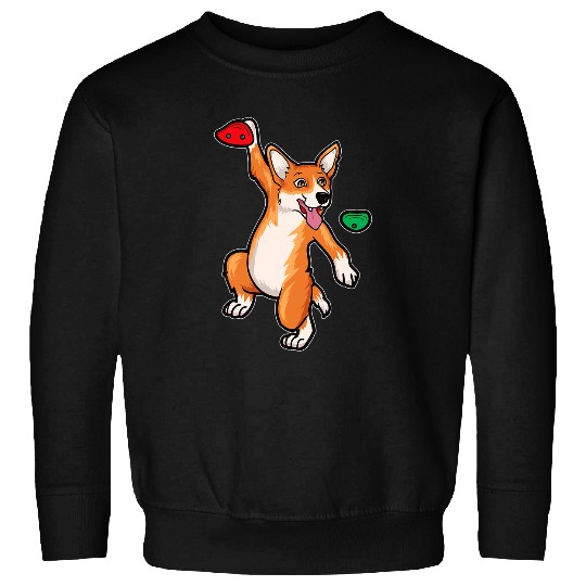Corgi Pet Funny Rock Climbing Corgi Dog Climber Bouldering Puppy Sweatshirts