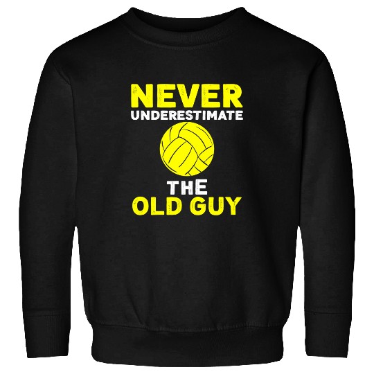 Sport Volleyball Grandpa Dad Sports Funny Sweatshirts