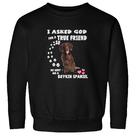 Boykin Spaniel Pet Gifts For Boykin Spaniels Dogs Lover Boykin Spaniel puppy pet Sweatshirts