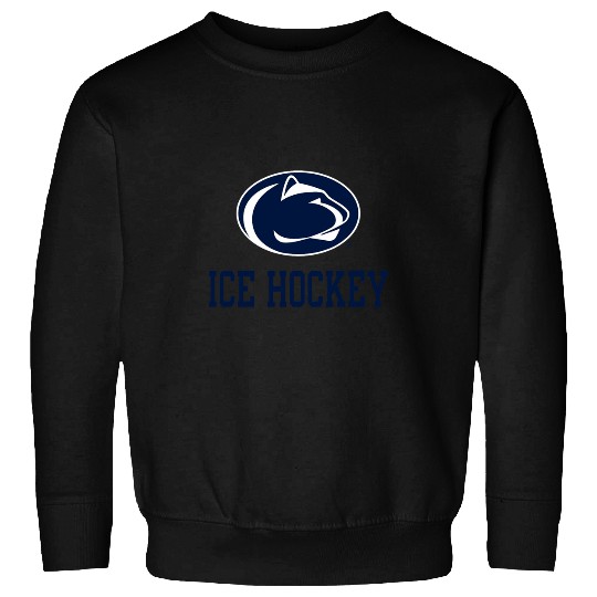 Sport Hockey Penn State Nittany Lions Ice Hockey Icon Gray Sweatshirts