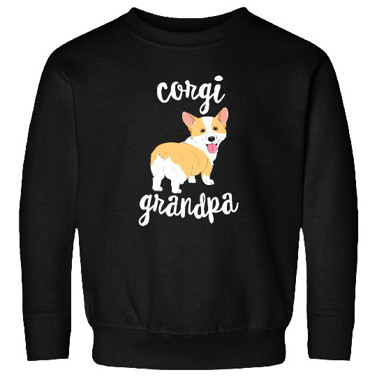 Corgi Pet Grandpa Pawpa Dog Grandparents Grand Sweatshirts