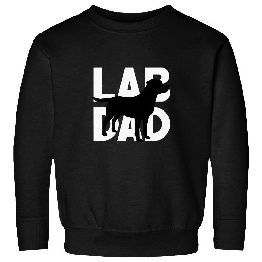 Labrador Pet Mens Silver Lab Dad Dog Labrador Retriever Dad Gifts bests Lab Dad Sweatshirts