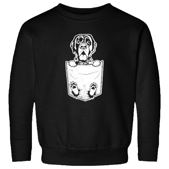 English Mastiff Pet dog DOG ripped in pocket art graphic theme Sweatshirts