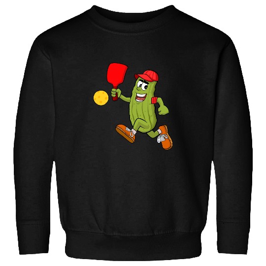 Sport Pickleball Puns Joke Pickle Dill Lover Cucumber Player Sweatshirts