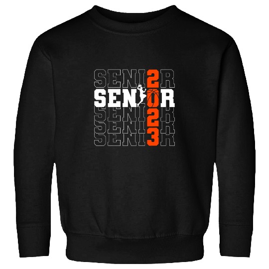 Sport Basketball Graduate Senior Class of Basketball Player Graduation Sweatshirts