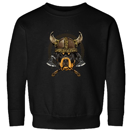 Rottweiler Pet Viking Rottweiler Renaissance Norse Pagan Valhalla Sweatshirts