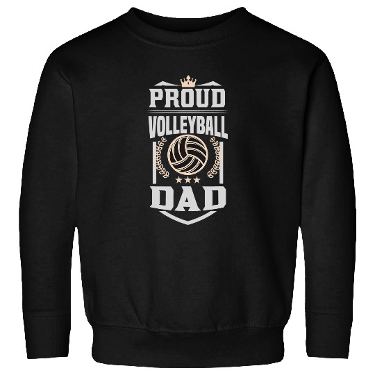 Sport Volleyball Proud volleyball dad volleyball player Coachs dad Sweatshirts