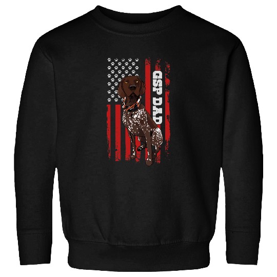 German Shorthaired Pet Dad Apparel GSP Dog Lovers For Men 8 Sweatshirts