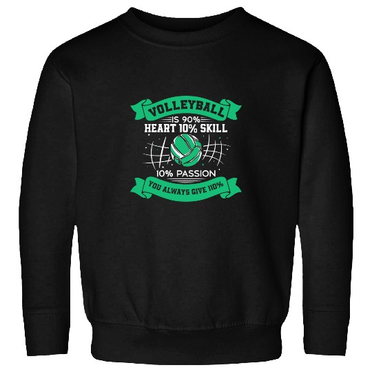Discover Sport Volleyball Practice Outfit With Saying Coachs Or Setter Teen 12 Sweatshirts