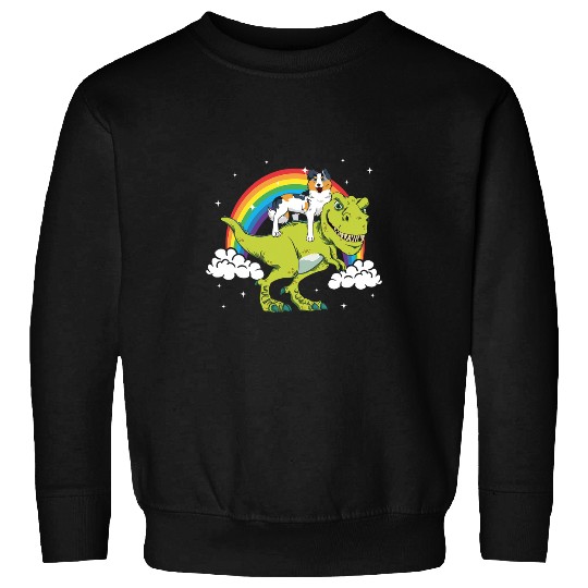 Australian Shepherd Pet Dinosaur Dino Australian Shepherd Dog TRex Tyrannosaurus Dinosaur Sweatshirts