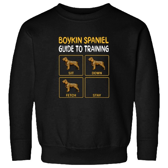 Boykin Spaniel Pet Guide To Training Dog Obedience Sweatshirts