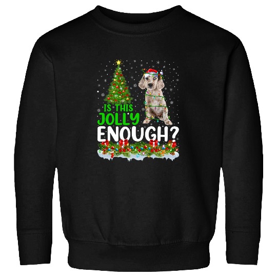 English Setter Pet Is This Jolly Enough English Setter Dog Christmas Tree Sweatshirts