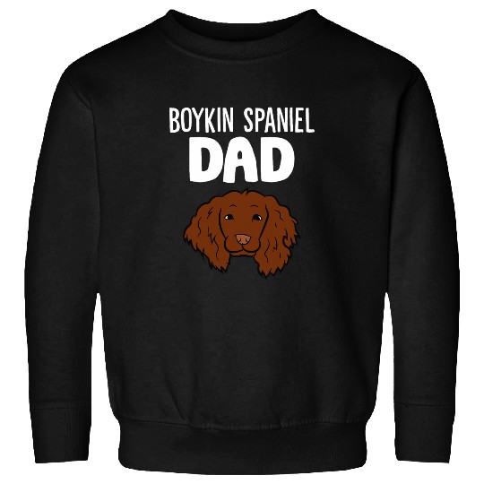 Boykin Spaniel Pet Owner Papa Funny Boykin Spaniel Dad Sweatshirts