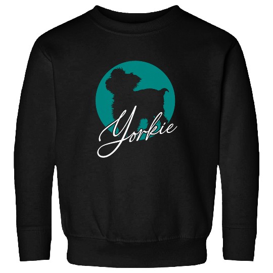 Lovable Yorkie graphical Yorkshire Terrier Sweatshirts