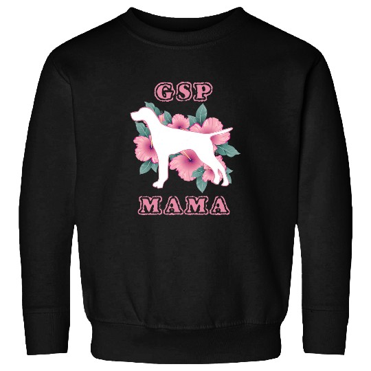 German Shorthaired Pet Womens German Shorthair Pointer Proud GSP Mom Mama 8 Sweatshirts
