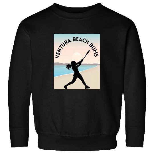 Sport Softball Ventura Beach Softball Team Sweatshirts