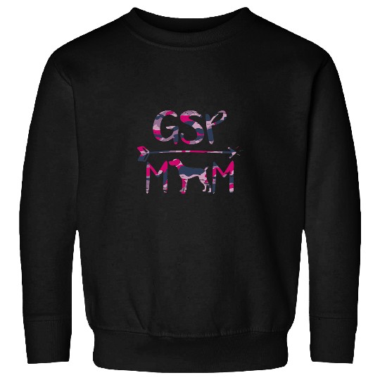 German Shorthaired Pet Womens German Shorthair Pointer Funny GSP Mom 21 Sweatshirts