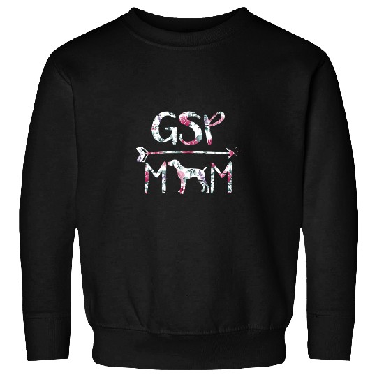 German Shorthaired Pet Womens German Shorthair Pointer Funny GSP Mom 2 Sweatshirts