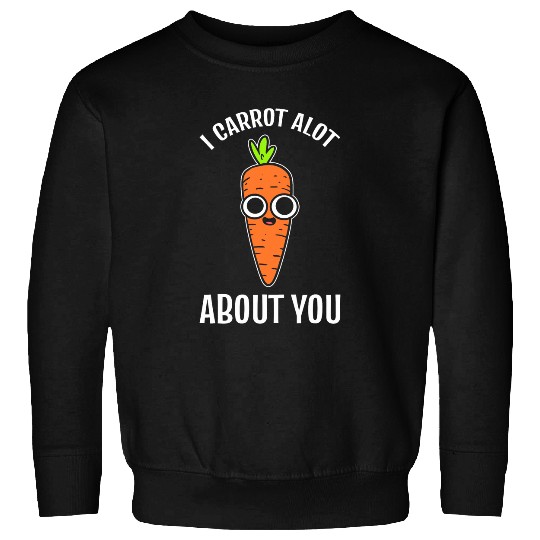 Carrot Pun Vegetable Farmer Sweatshirts