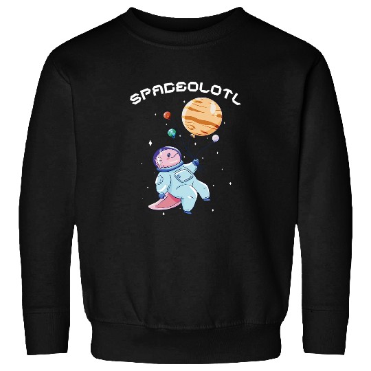Solar System Astronaut Axolotls Space Planets Space Astronomy Sweatshirts