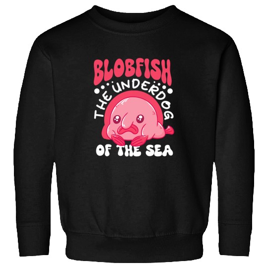 Marine Biologist Deep Sea Fish Blobfish Ocean Ugly Animal 1 Sweatshirts