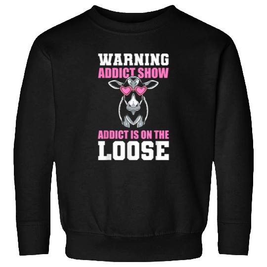 Cowgirls Country Girls Livestock Cattle Showing Livestock Sweatshirts