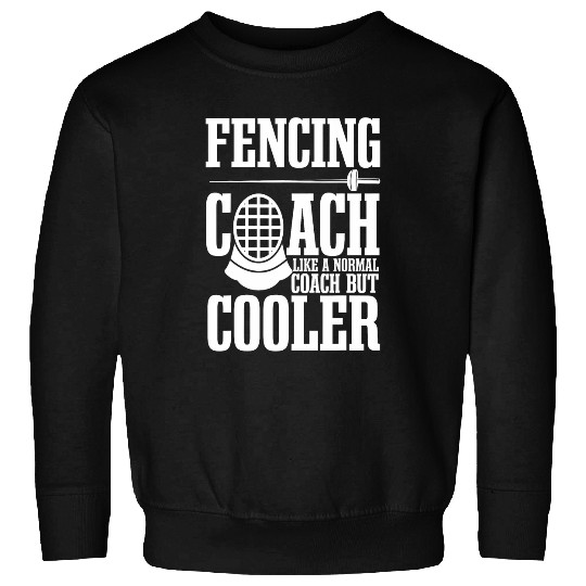 Fencing Coachs Foil Epee Combat Fence Sabre swords Fencer Sweatshirts