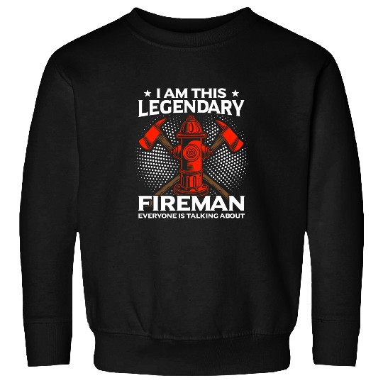 Volunteer Fires Department 2Funny Firefighter Sweatshirts