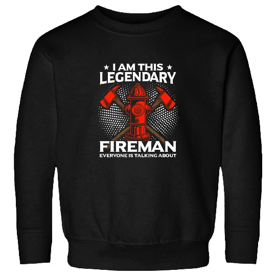 Volunteer Fires Department 2Funny Firefighter Sweatshirts