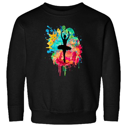 Ballerina in PopArt Sweatshirts