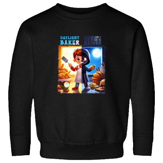 Daylight Baker Midnight Crumb Raider Sweatshirts