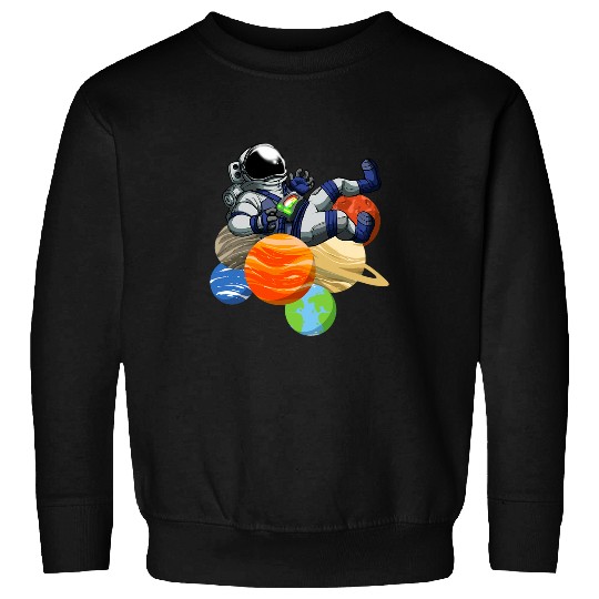 Astronaut Planet Solar System Boys Girls Funny Space Suit 10 Sweatshirts
