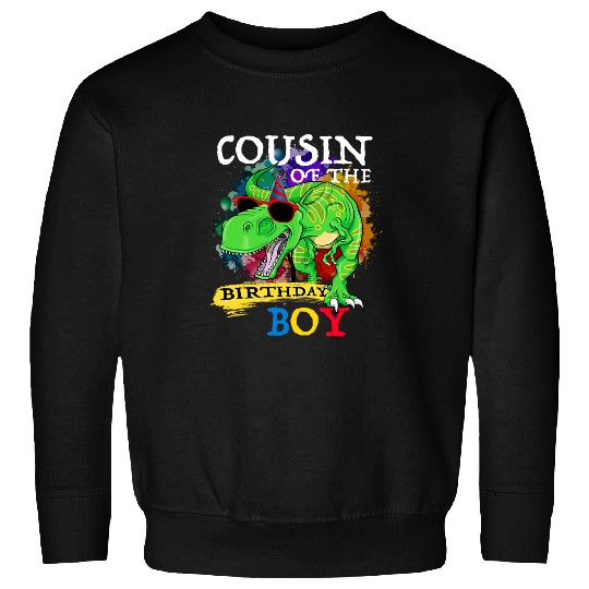 Dinosaur Pet Cousin Party trex Sweatshirts