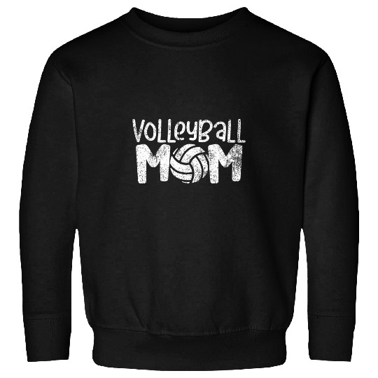 Volleyball Mom Beach Volleyball Player Women Coach Sweatshirts