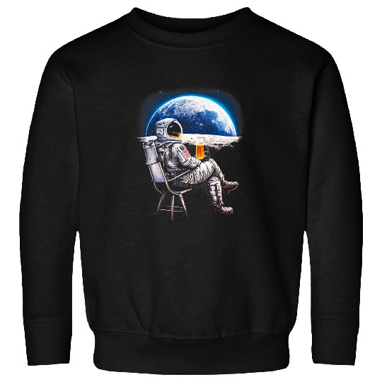 Astronaut Planet Solar System Boys Girls Funny Space Suit 1 Sweatshirts