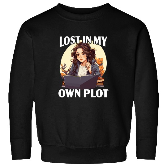 Author Bookworm Novel Book Writer Journalist Literature 2 Sweatshirts