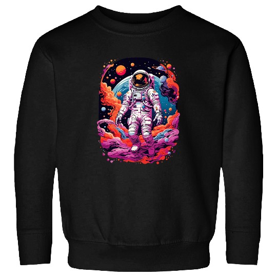 Astronaut Space Adventure Spaceman Universe Planets Galaxy Sweatshirts