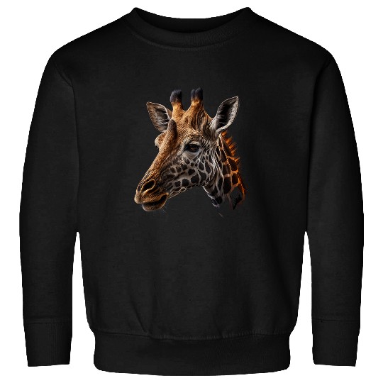 Giraffe Pet Animal Print Giraffes 4 Sweatshirts