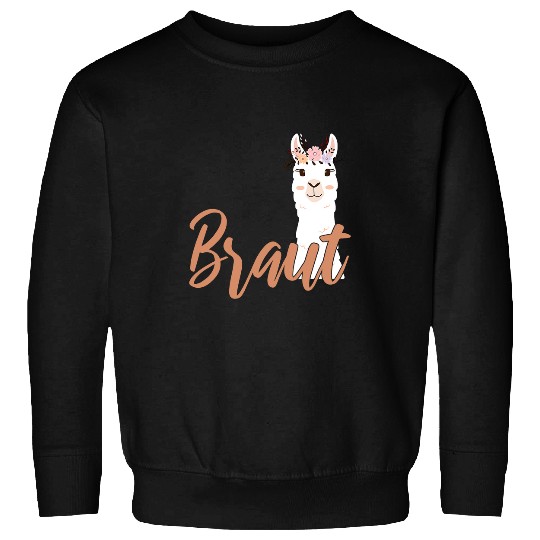 Llama Pet bride to be lama alpaca alpaca jga engagement 9 Sweatshirts