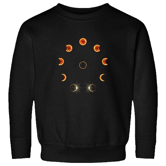 Eclipse Astronomer Universe Galaxy Astronomy Telescope Sweatshirts
