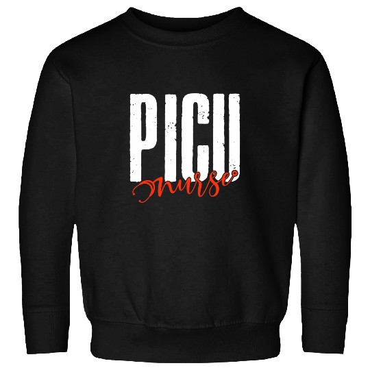 PICU nurses Week Retro Present Apparel For Men And Women Sweatshirts