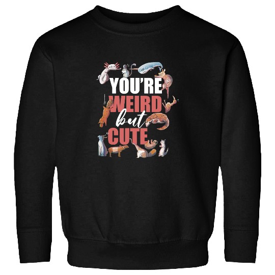 Anteater Pet Animals Weird Cute Armadillo Platypus Axolotls Narwhal Sloth Sweatshirts