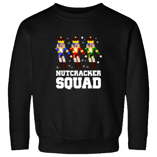 Nutcracker Squad Crew Ballet Dance Groupe Idea Ballerina 1 Sweatshirts