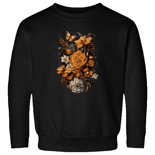 Discover vintages Flowers Floral Pressed Flower 220 Sweatshirts