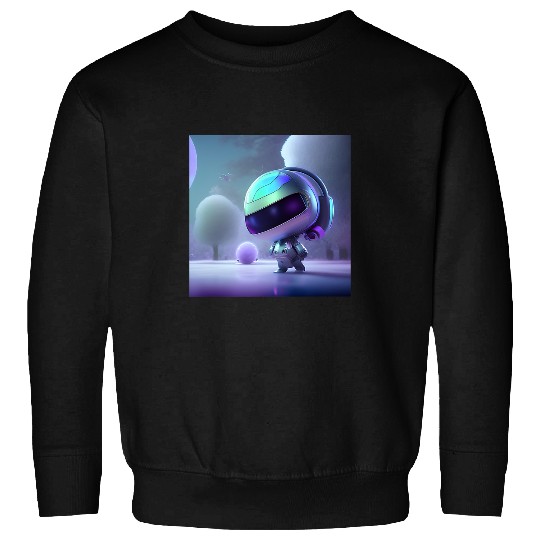 Aliens UFO Stadium Status Records Massive Appeal Graphic Big Head Sweatshirts